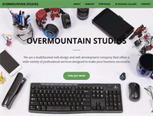 Tablet Screenshot of overmountainstudios.com